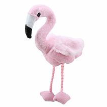 FINGER PUPPET FLAMINGO