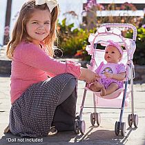 PINK MED  UMBRELLA STROLLER