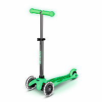 MINI DLX SCOOTER ICY LIME LED