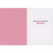 FLAMINGO FLOAT TUBE BD CARD