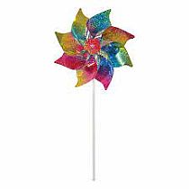 RAINBOW WHIRL PINWHEEL