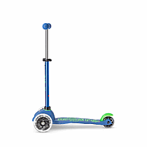 MINI DLX SCOOTER LED BLUE CRYSTAL