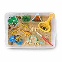 SENSORY BIN DINOSAUR DIG