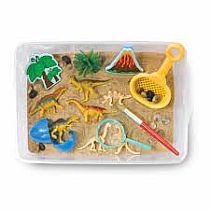 SENSORY BIN DINOSAUR DIG