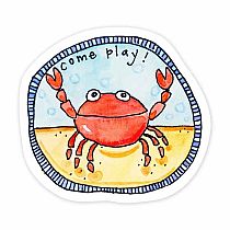 CRAB STICKER