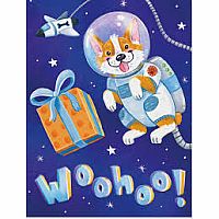 SPACE DOG ENCLOSURE CARD