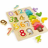 COLOR & NUMBERS PUZZLE