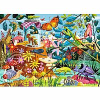 BACKYARD BUG WORLD 60 PC PUZ