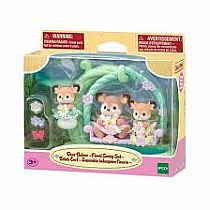 CC DEER BABIES FLORAL SWING--Calico Critters