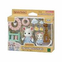 CC BATHTIME BUBBLE SIBLINGS--Calico Critters