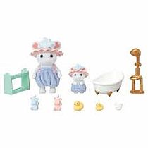 CC BATHTIME BUBBLE SIBLINGS--Calico Critters