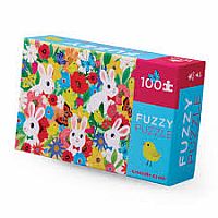 FUZZY BUNNY PUZZLE 100 PC