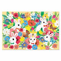 FUZZY BUNNY PUZZLE 100 PC