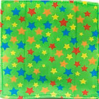 BABY PAPER GREEN STARS