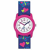 TIMEX WATCH HEARTS BUTTERFLIES