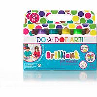 Dot-Art Markers 6-pk Brilliant [Washable]