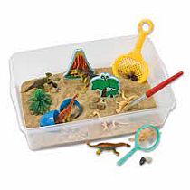 SENSORY BIN DINOSAUR DIG