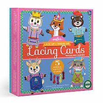 WOODLAND FRIENDS LACING CARDS