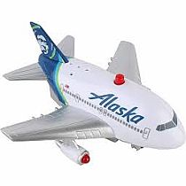 Alaska Airlines Pullback WLIGHT and Sound