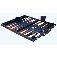 15" Vinyl Backgammon Set Board Game