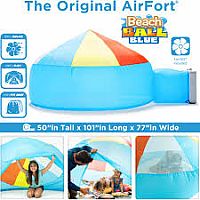 AIRFORT BEACH BALL BLUE