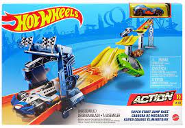 Hot wheels double race track online