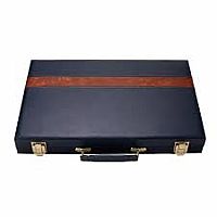 15" Vinyl Backgammon Set Board Game