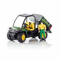 John Deere Gator XUV 855D with driver