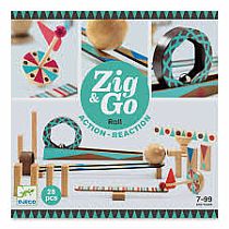 ****SALE PRICE-REG $34.99***Construction Gallery Zig & Go 28 Pcs