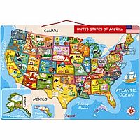 Magnetic USA Map