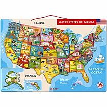 Magnetic USA Map