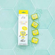 LIGHT UP CUBES ALEX YELLOW