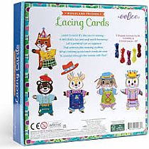 WOODLAND FRIENDS LACING CARDS