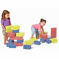 Corrugated Blocks - Set Of 36