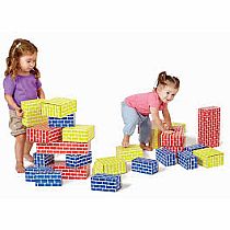 Corrugated Blocks - Set Of 36