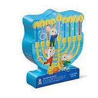 HANUKKAH LIGHTS 36 PC FLR PUZ