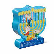 HANUKKAH LIGHTS 36 PC FLR PUZ