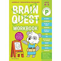 BRAIN QUEST WORKBOOK PREK-K REVISED 5TH EDITION