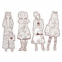 FASHION COLOURING PAPER DOLLS