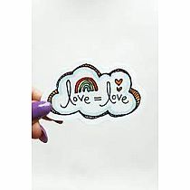 LOVE EQUALS STICKER