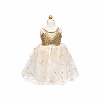 GOLDEN GLAM PARTY DRESS 7/8