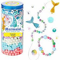 BEAD JEWELRY JAR MERMAID