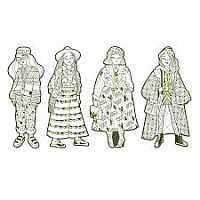 FASHION COLOURING PAPER DOLLS