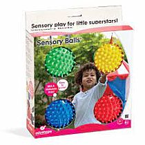 SENSORY BALLS OPAQUE 4 PK