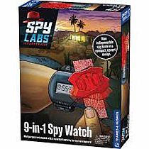 SPY LABS 9-IN-1 SPY WATCH