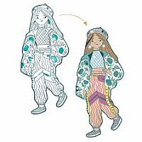 FASHION COLOURING PAPER DOLLS