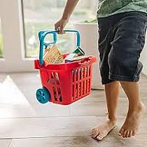 Fill and Roll Grocery Basket