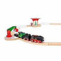 BRIO CHRISTMAS TRAIN SET