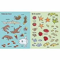 UNDER THE SEA STICKER BK