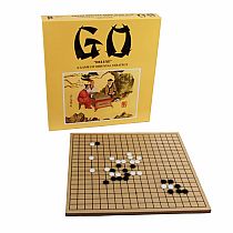 GO GAME W/ WOOD BOARD